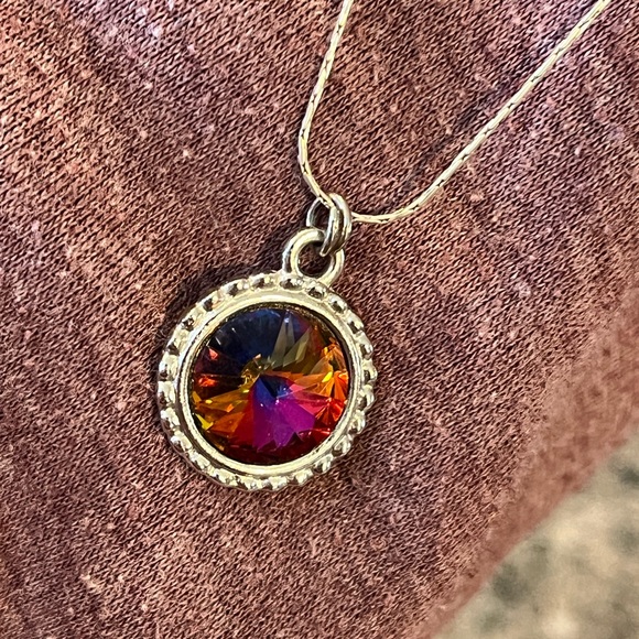 HANDMADE Gorgeous Swarovski Crystal Necklace!! - Picture 5 of 8